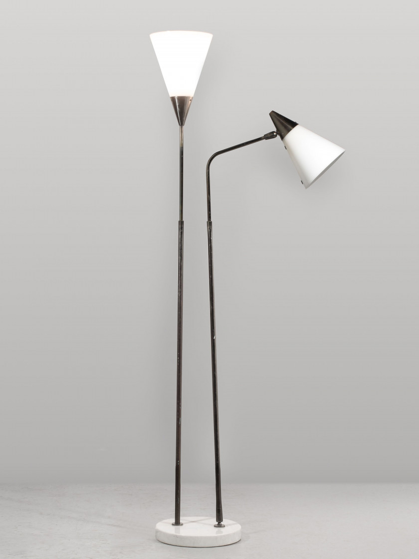 Giuseppe OSTUNI  Lampadaire mod. 339/2 PX - circa 1950