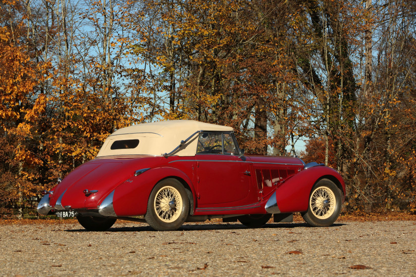 1939 Talbot Lago Special T150 C cabriolet usine