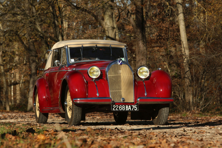 1939 Talbot Lago Special T150 C cabriolet usine