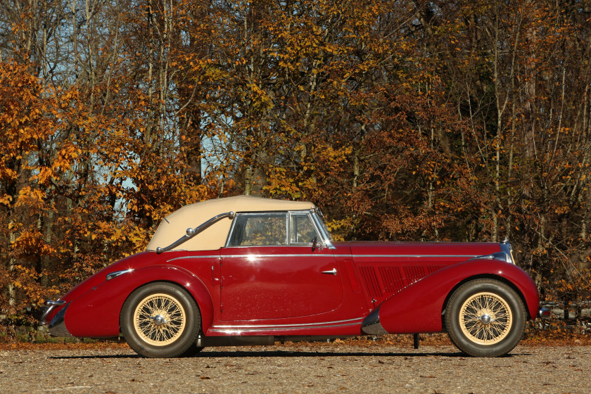 1939 Talbot Lago Special T150 C cabriolet usine