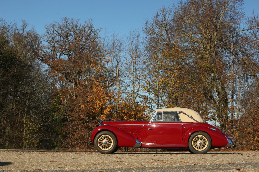 1939 Talbot Lago Special T150 C cabriolet usine