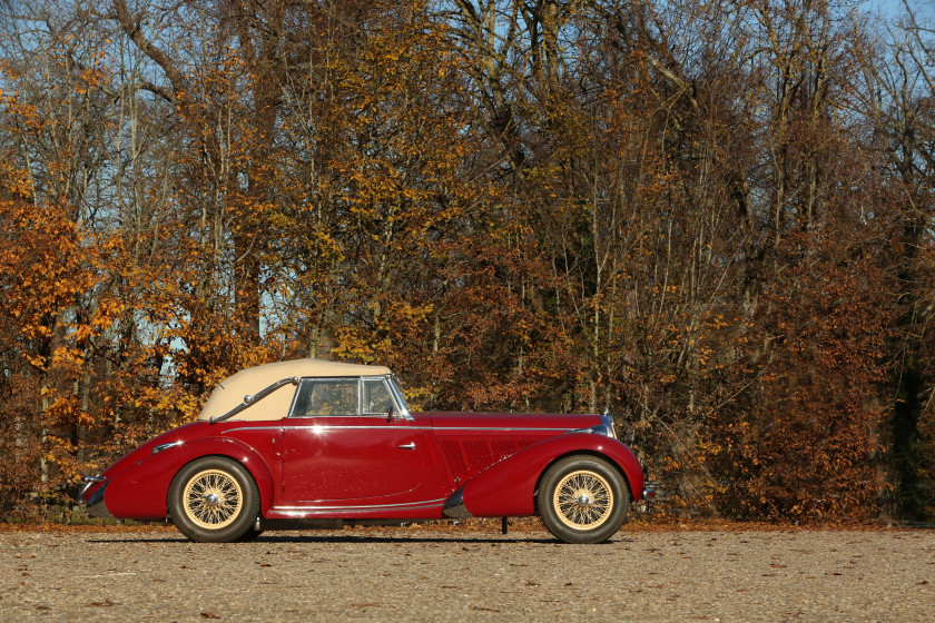 1939 Talbot Lago Special T150 C cabriolet usine