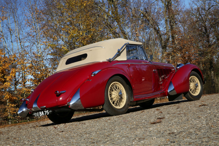 1939 Talbot Lago Special T150 C cabriolet usine