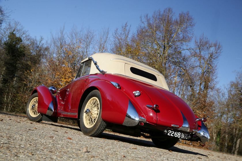 1939 Talbot Lago Special T150 C cabriolet usine