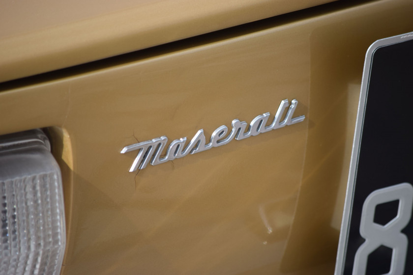 1972 Maserati Ghibli 4,9L SS