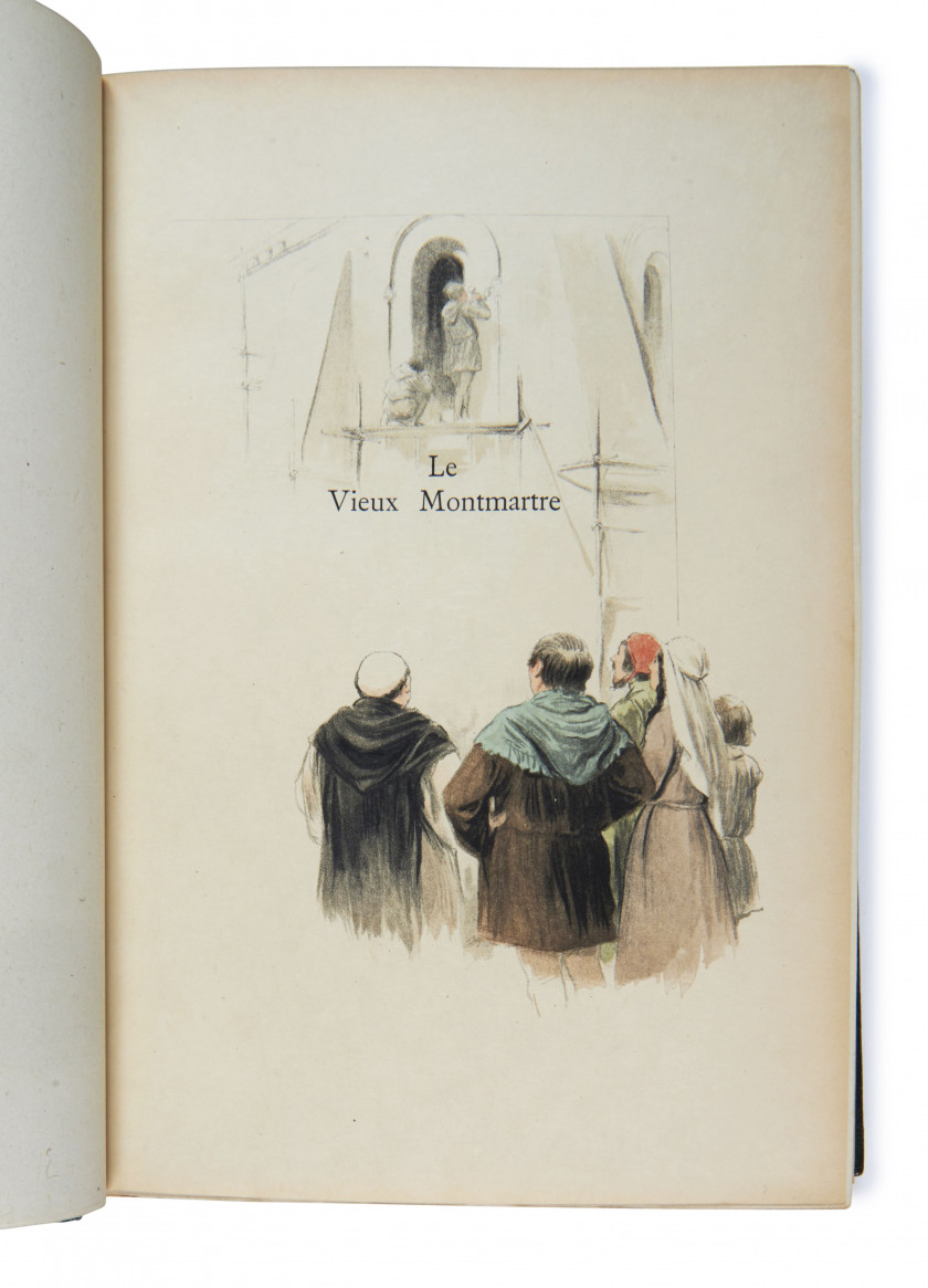 MONTORGUEIL (Georges) La Vie à Montmartre. Paris, G. Boudet, Ch. Tallandier, [1899].