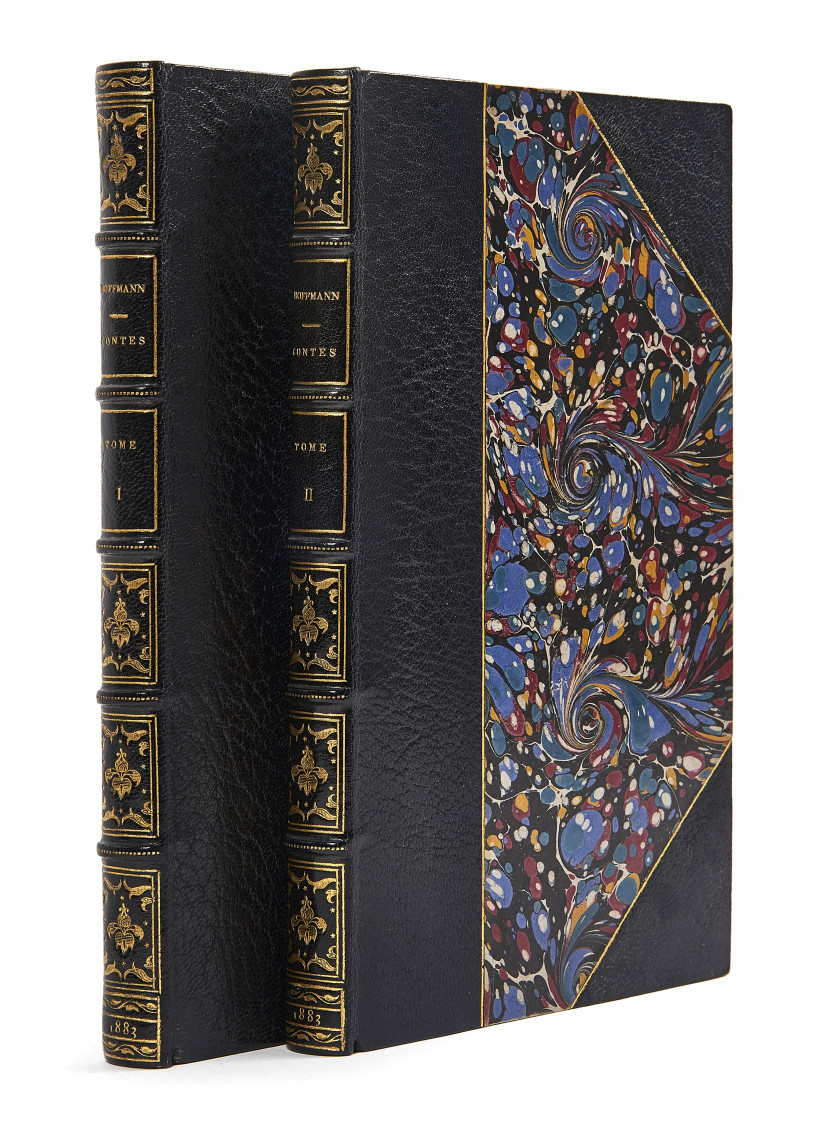 HOFFMANN (Ernst Theodor Amadeus) Contes fantastiques, tirés des Frères de Sérapion et des Contes nocturnes. Paris, Librairie des bib...