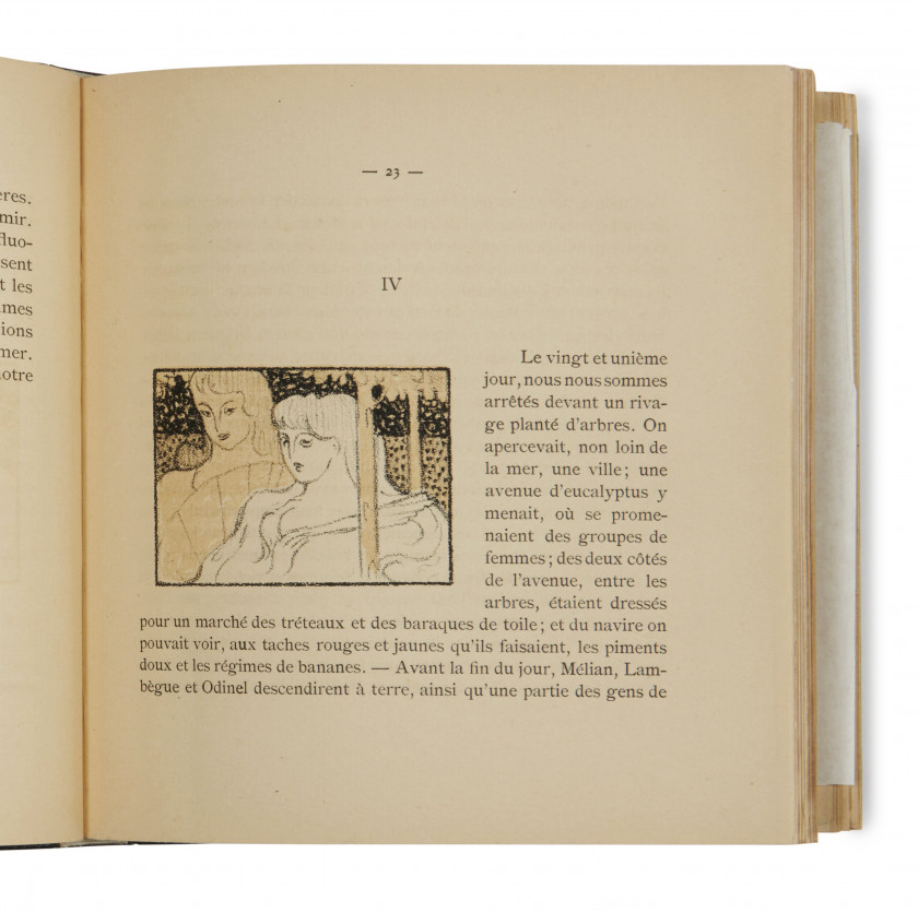 GIDE (André) Le Voyage d'Urien. Paris, Librairie de l'art indépendant, 1893.