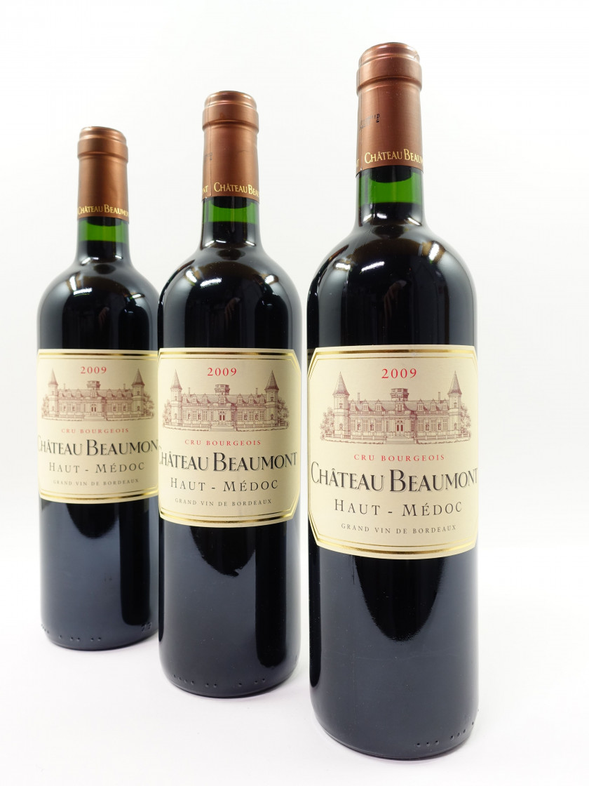 6 bouteilles CHÂTEAU BEAUMONT 2009 Haut Médoc