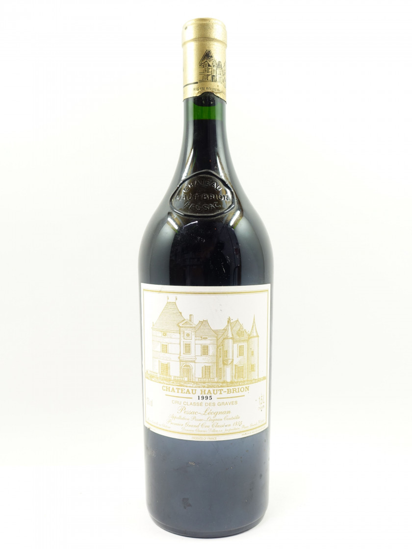 1 magnum CHÂTEAU HAUT BRION 1995 1er GC Pessac Léognan (étiquette léger tachée