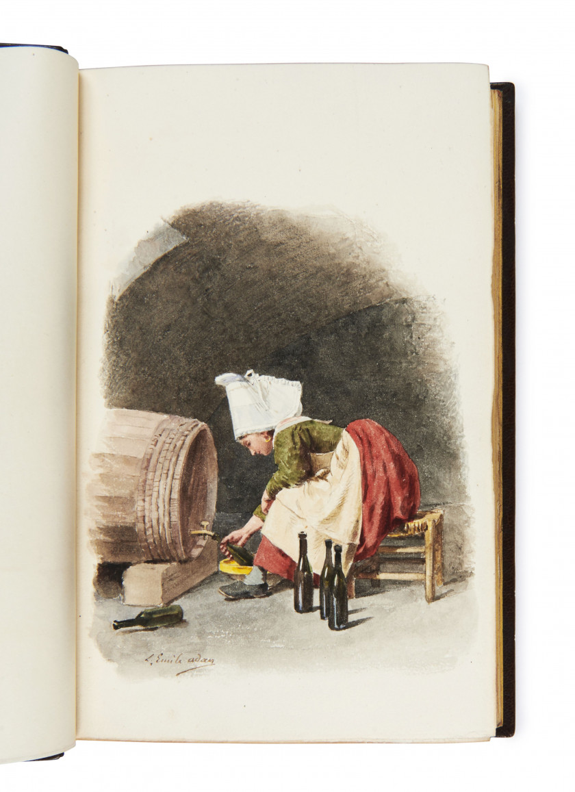 * FLAUBERT (Gustave) Un Cœur simple. Paris, Ferroud, 1894.