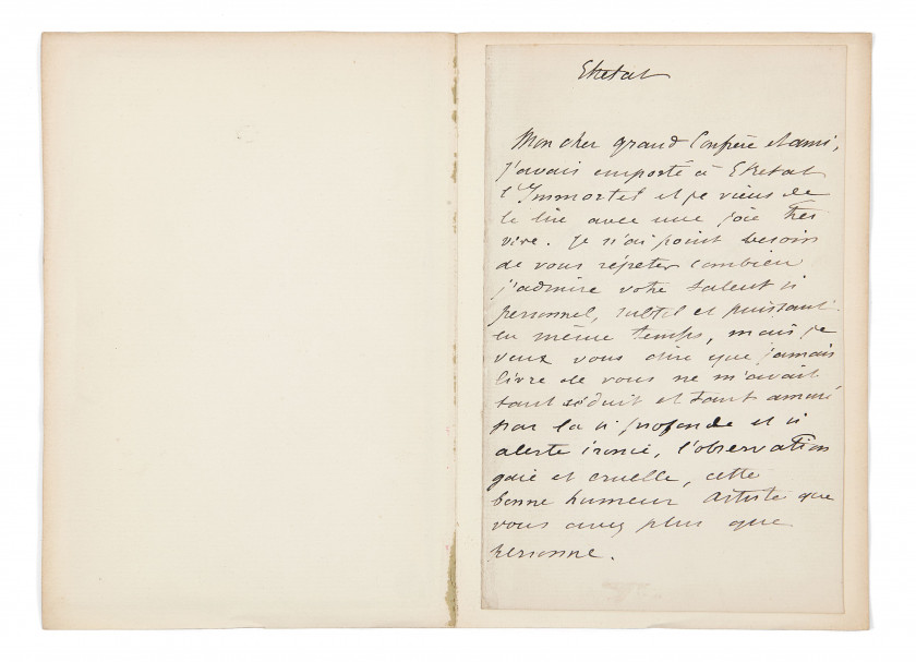 * DAUDET (Alphonse) L'Immortel. Mœurs parisiennes. Paris, Alphonse Lemerre, 1888.