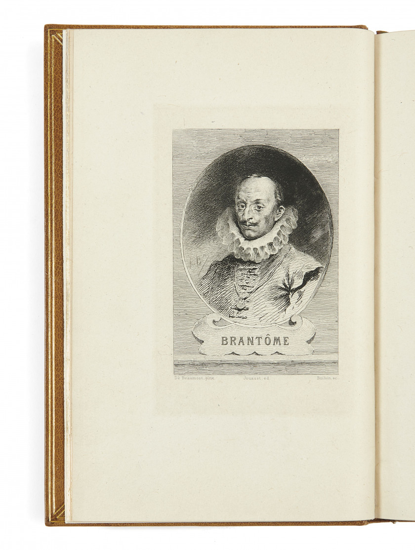 BRANTÔME Les Sept discours touchant les dames galantes. Paris, Jouaust, librairie des bibliophiles, 1882.