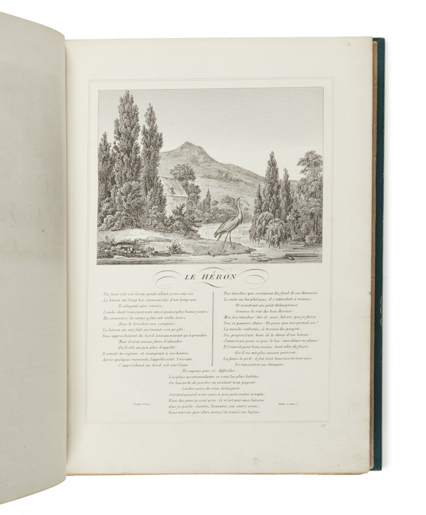 LA FONTAINE (Jean de) Fables. Paris, Lecointe et Pougin, Gouget, 1834.