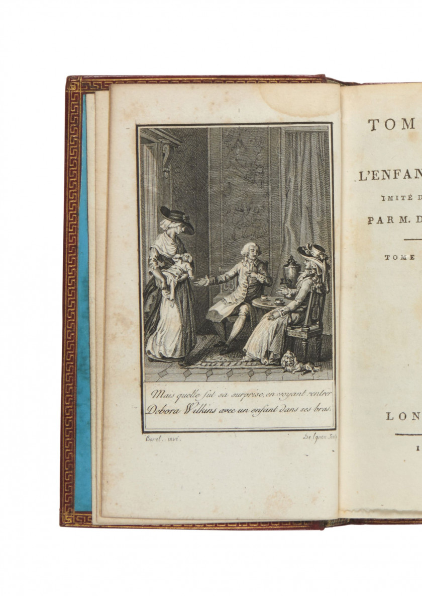 LA PLACE (Pierre-Antoine de).- FIELDING (John) Tom Jones ou l'enfant trouvé. Londres, 1801.