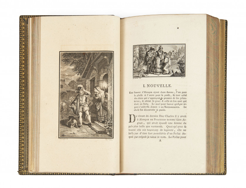 NAVARRE (Marguerite de) Les Nouvelles de Marguerite, reine de Navarre. Berne, Nouvelle société typographique, 1780.