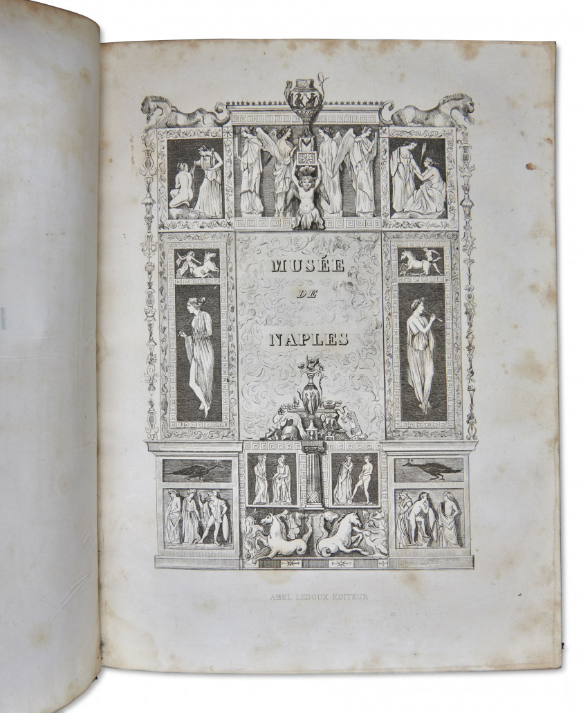 [FAMIN] Musée royal de Naples, peintures, bronzes et statues érotiques du Cabinet secret, avec leur explication par M C. F. [César F...