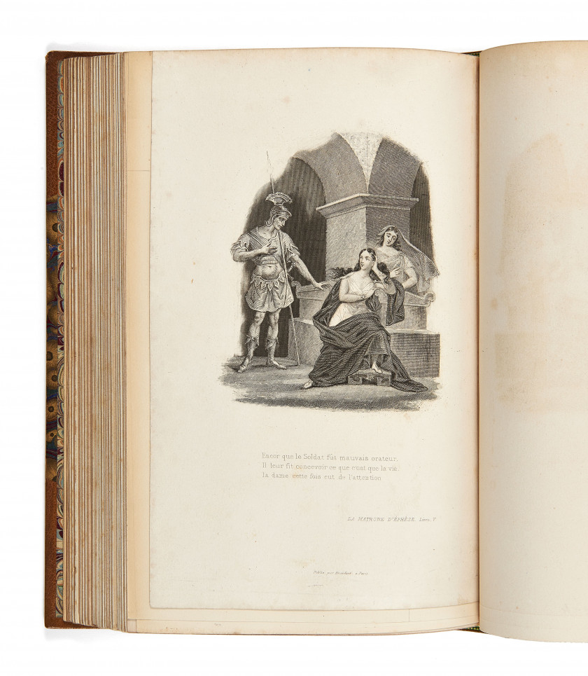 * LA FONTAINE (Jean de) Contes et nouvelles en vers. Paris, Rouquette, 1883.