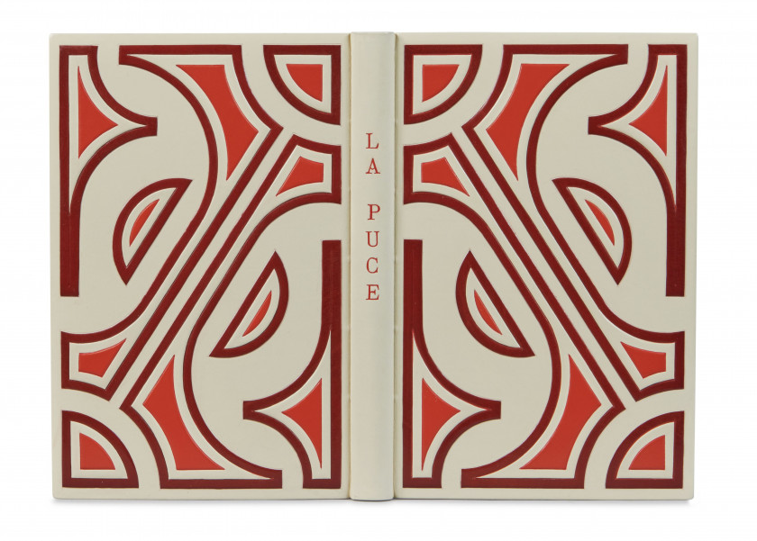 [LABOUREUR] La Puce de Madame des Roches, ou Jeux poétiques composés aux grands jours de Poitiers l'an M.D.LXXIX. Paris, pour les Bi..