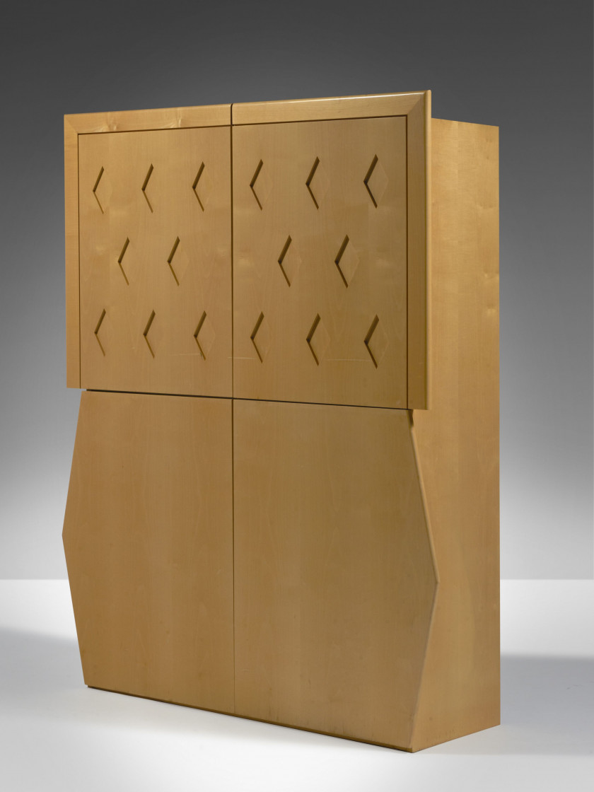 Martin SZEKELY Né en 1956 Rare armoire « MD » - le modèle créé en 1990