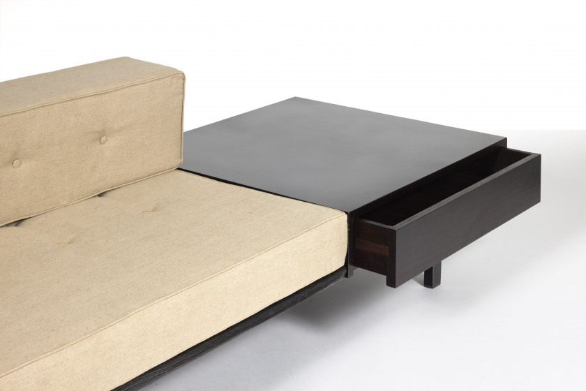 Charlotte PERRIAND 1903-1999 Banquette à caisson « Cansado » - 1959-1963