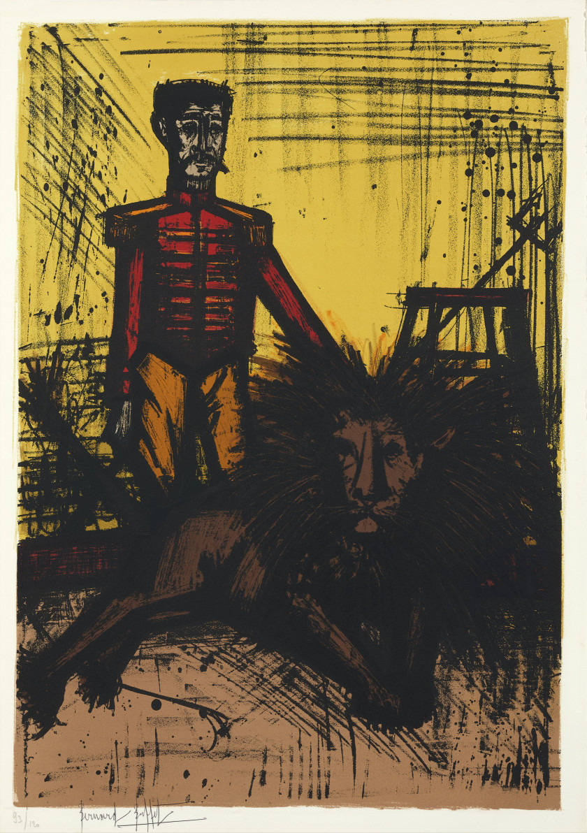 Bernard BUFFET (1928 - 1999) MON CIRQUE - 1968