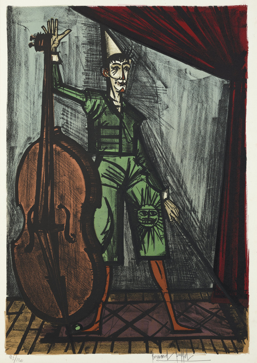 Bernard BUFFET (1928 - 1999) MON CIRQUE - 1968