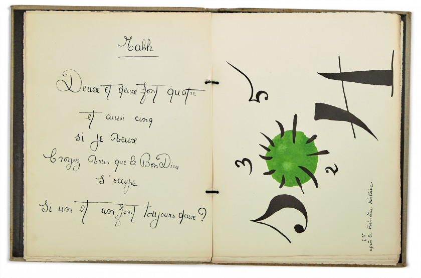 [MIRÓ].- HIRTZ( pseud. de Lise Deharme)  Il était une petite pie.