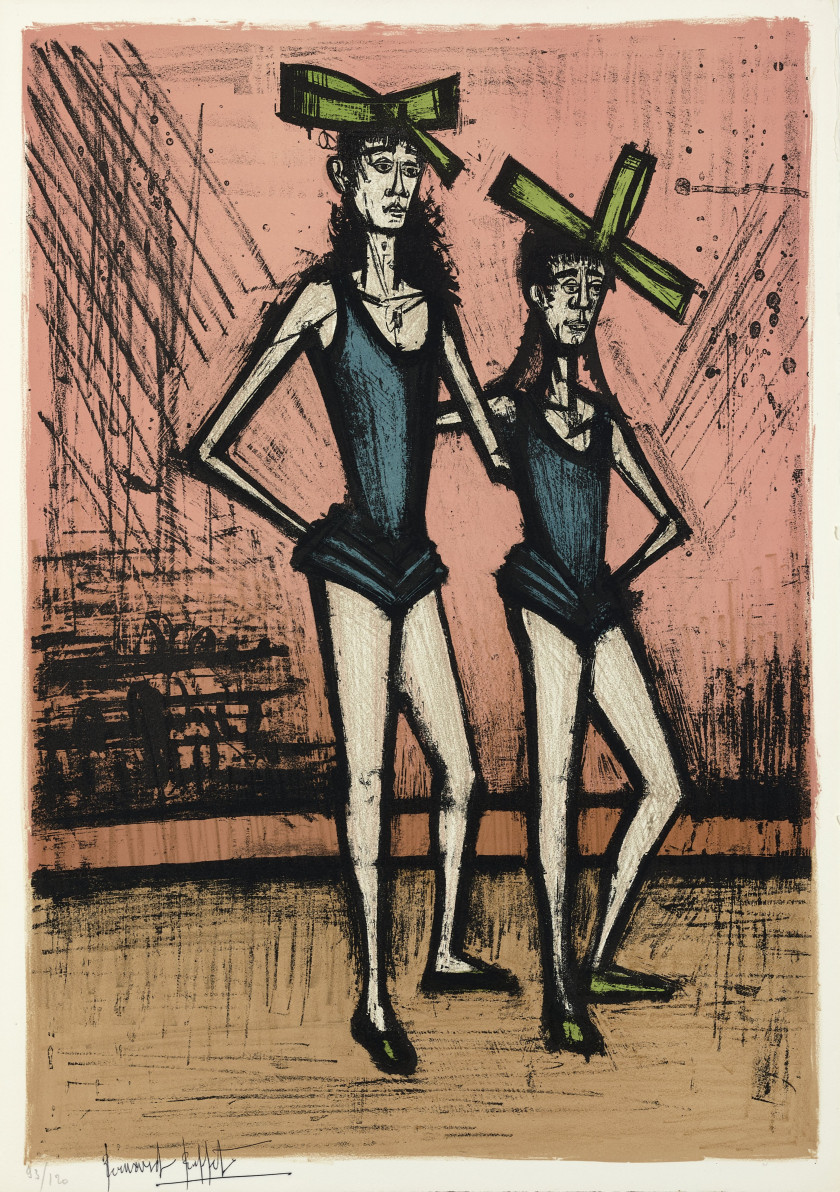 Bernard BUFFET (1928 - 1999) MON CIRQUE - 1968