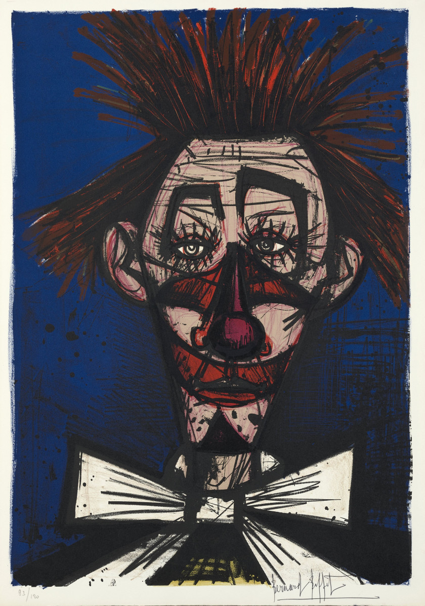 Bernard BUFFET (1928 - 1999) MON CIRQUE - 1968