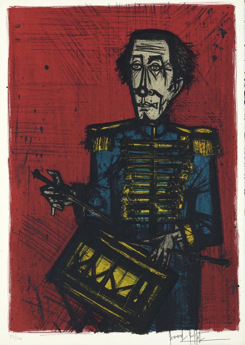 Bernard BUFFET (1928 - 1999) MON CIRQUE - 1968