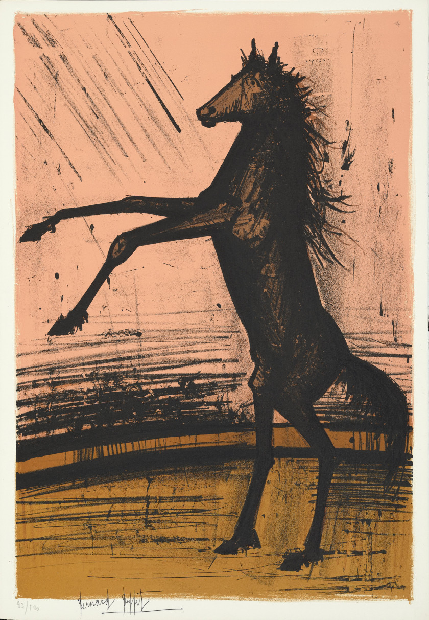Bernard BUFFET (1928 - 1999) MON CIRQUE - 1968