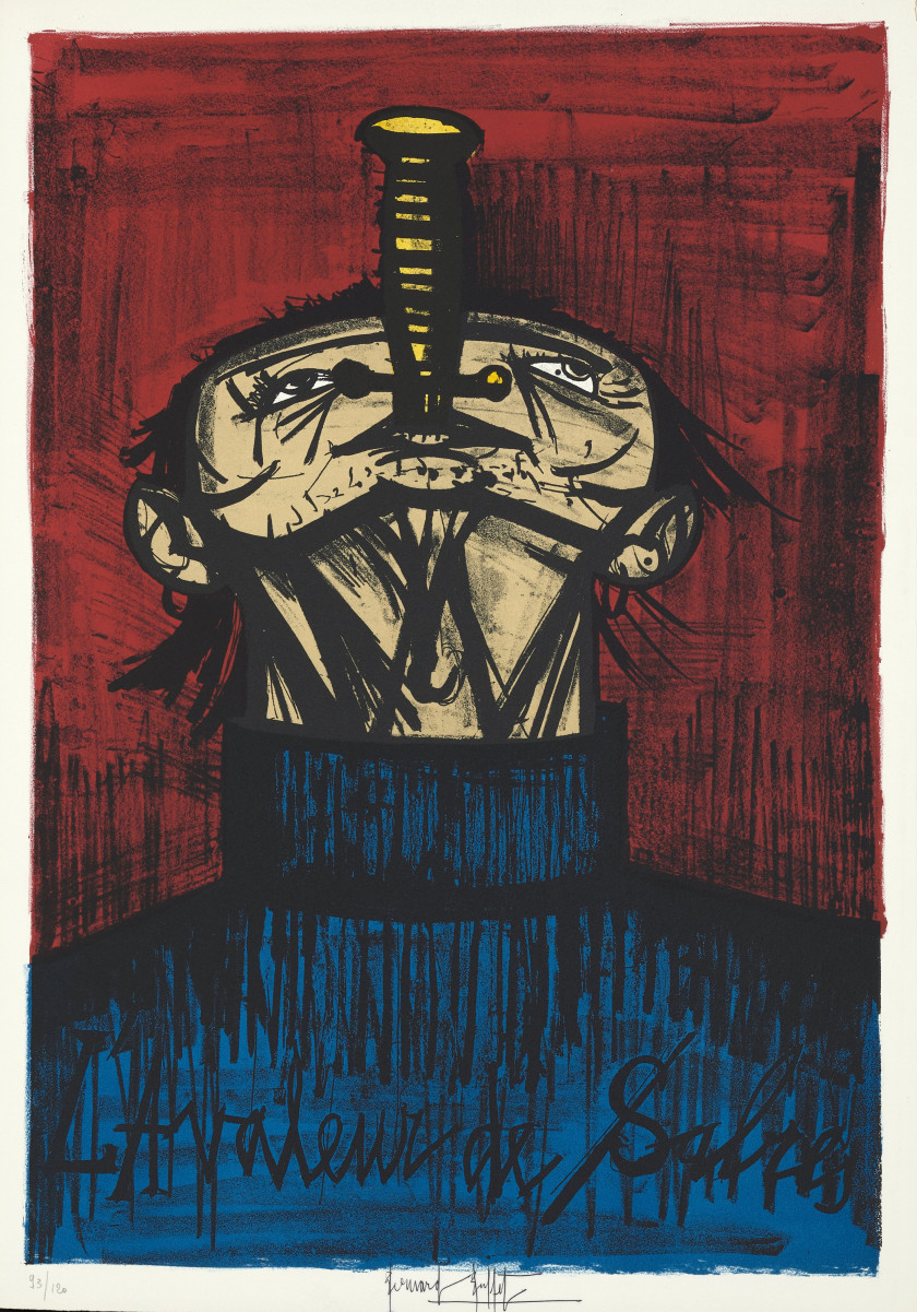 Bernard BUFFET (1928 - 1999) MON CIRQUE - 1968