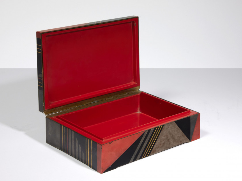 Jean DUNAND 1877-1942 Coffret - circa 1925