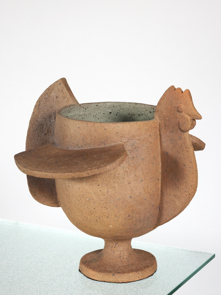 François-Xavier LALANNE 1927-2008 Cache pot « Grande cocotte » - circa 1990