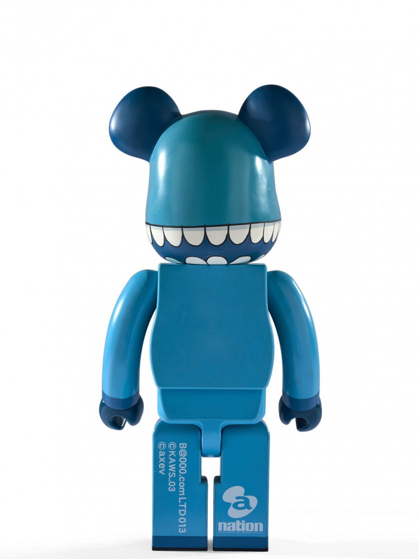 KAWS (Né en 1974) Be@rbrick Chompers 1000% / A-Nation - 2003 ABS