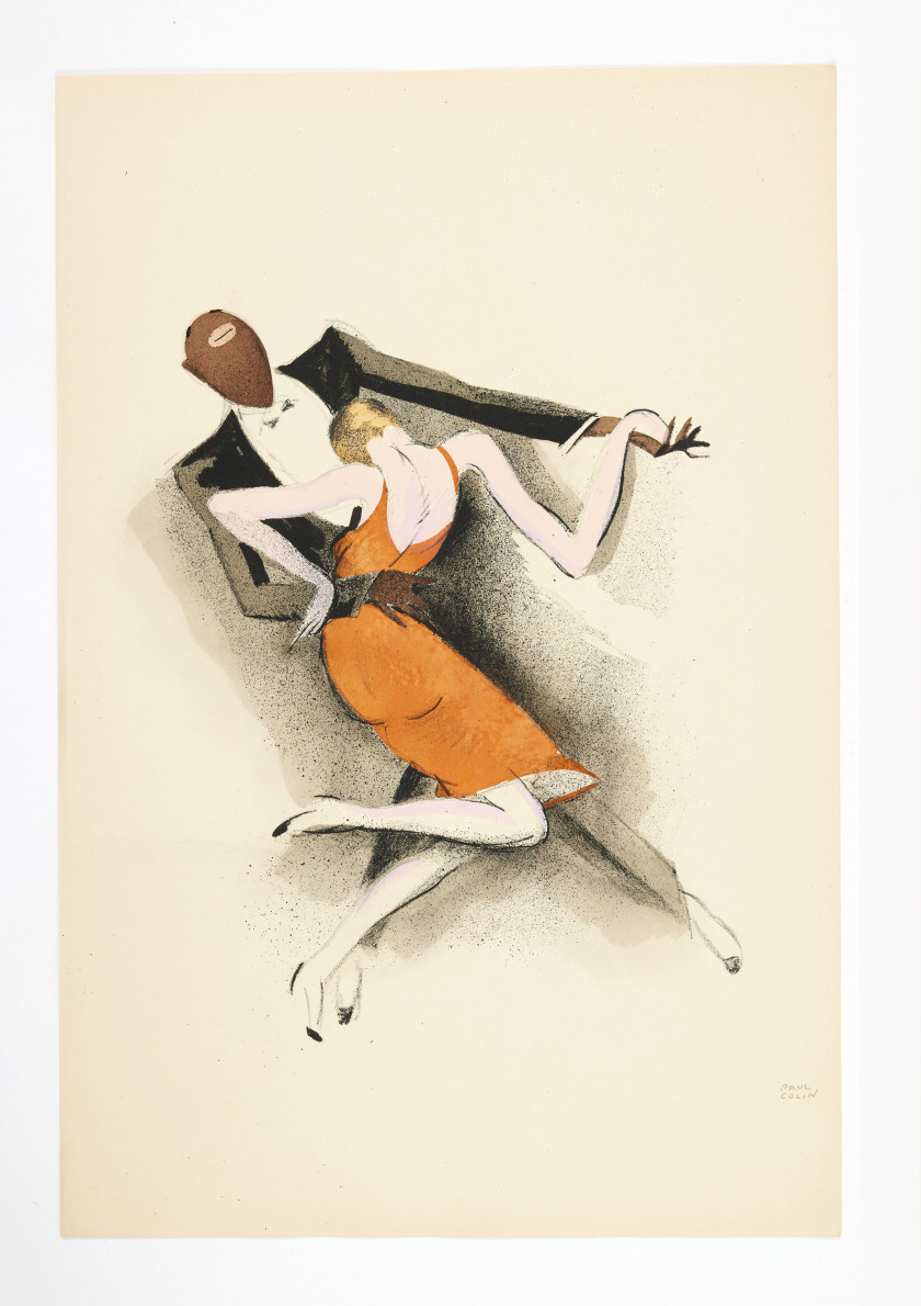 Paul COLIN 1892-1985 Rare portfolio « Le Tumulte noir » - circa 1929