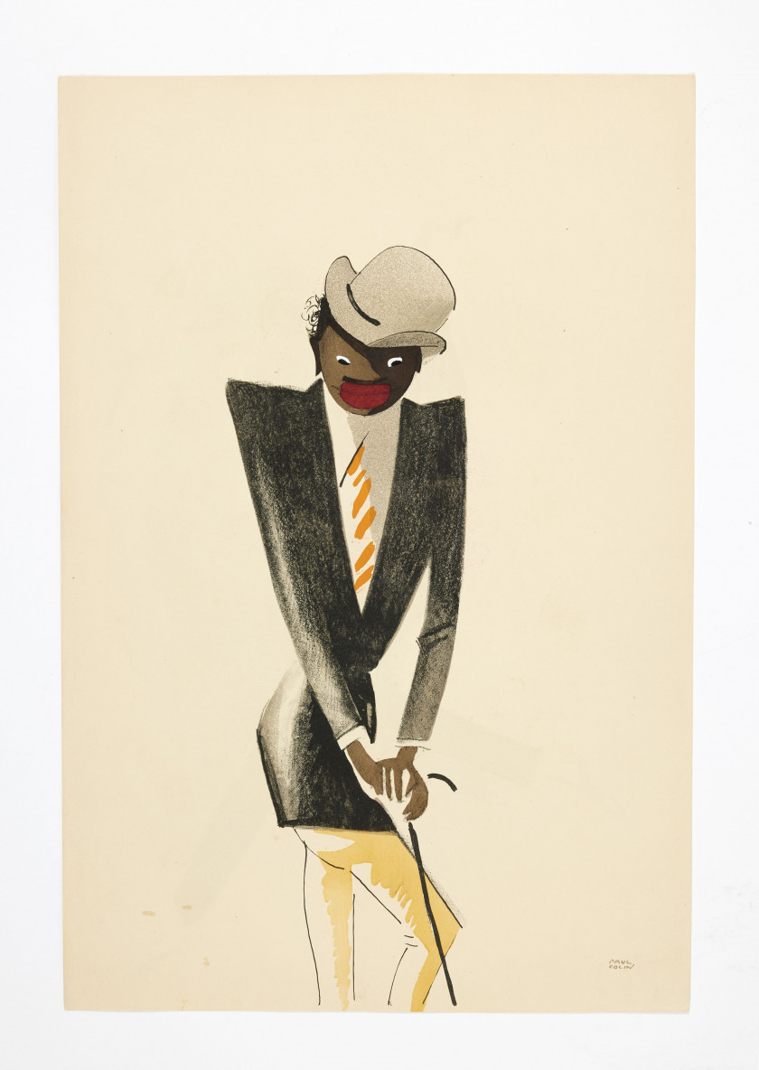 Paul COLIN 1892-1985 Rare portfolio « Le Tumulte noir » - circa 1929