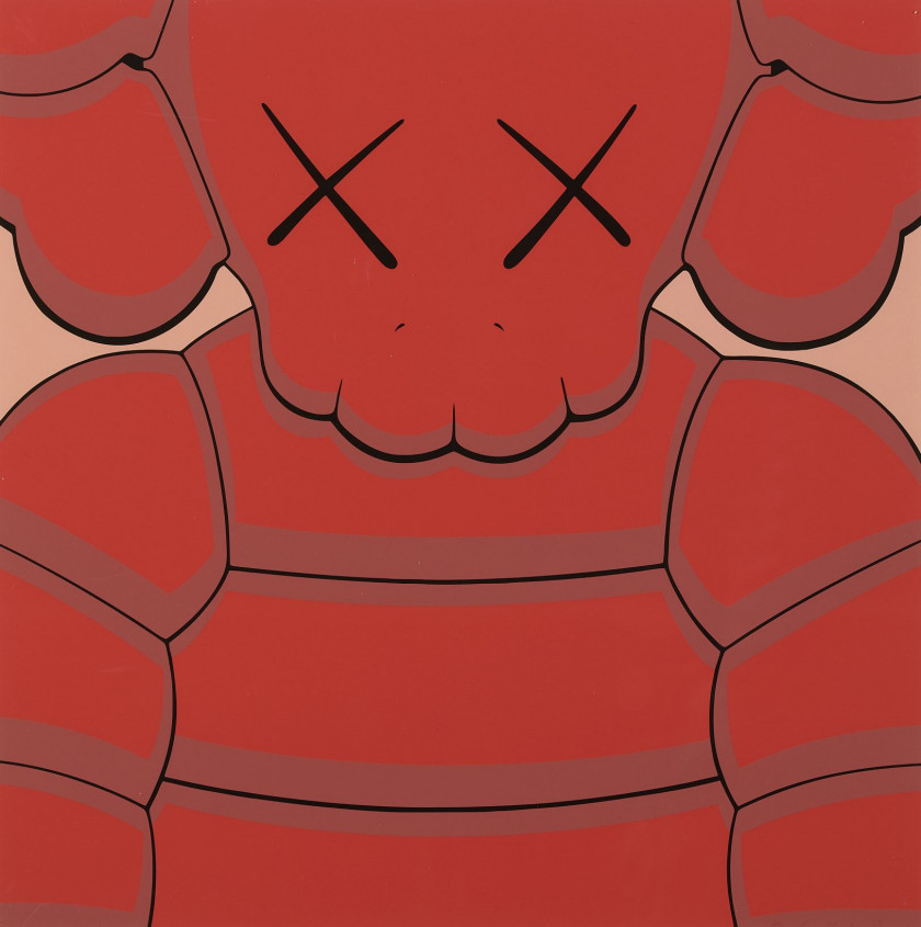 KAWS (Né en 1974) What party (Complete set of 7) - 2020 Sérigraphie en couleurs