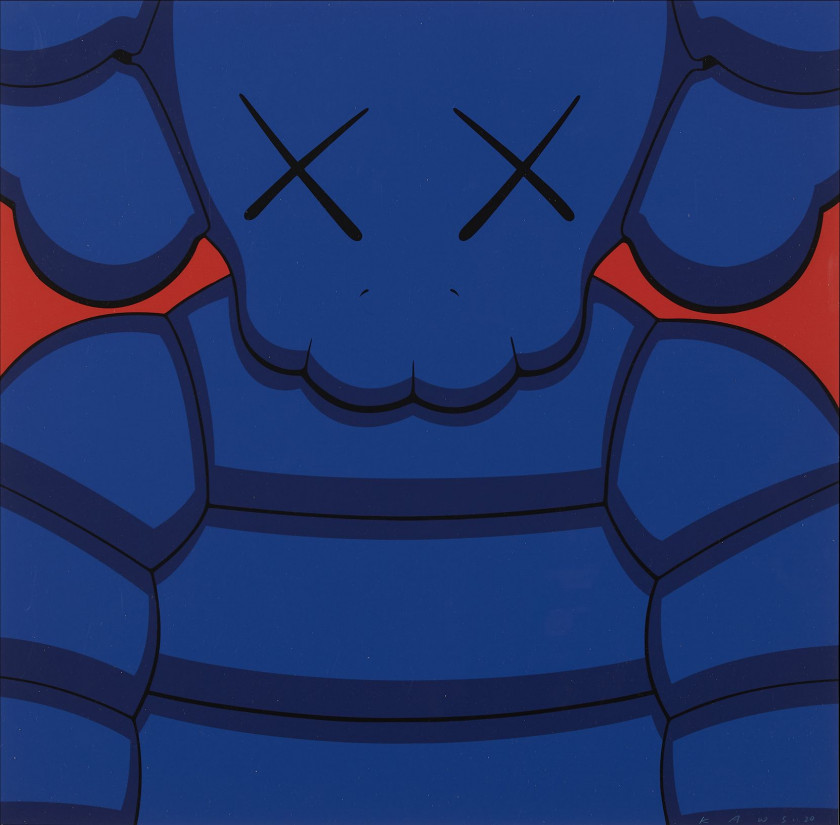 KAWS (Né en 1974) What party (Complete set of 7) - 2020 Sérigraphie en couleurs