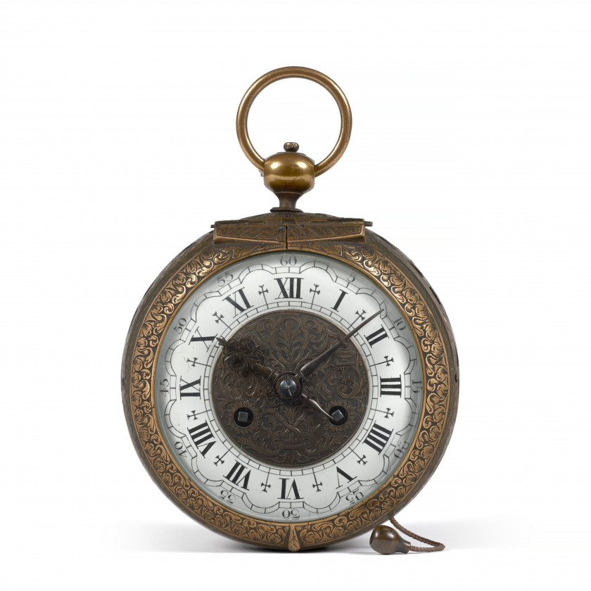 MONTRE DE CARROSSE DANS LE STYLE DU XVIIe SIÈCLE Par Mathieu Planchon (1842-1921)