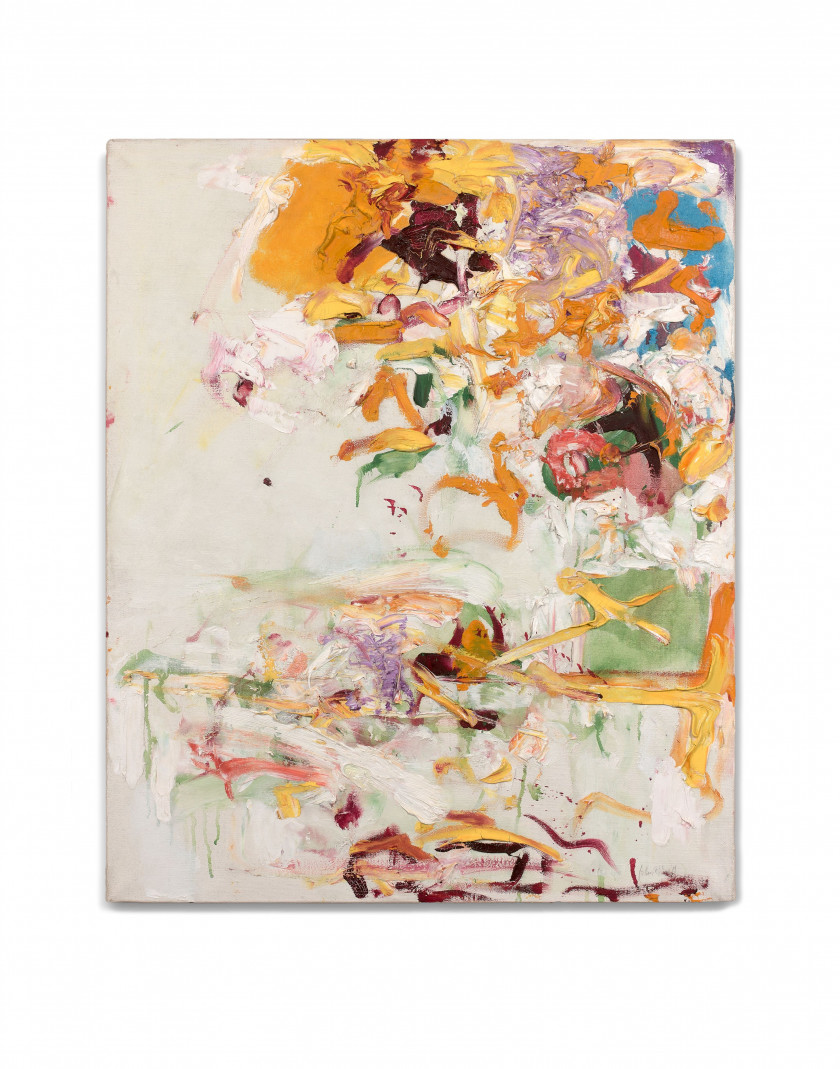 Joan MITCHELL (1925 - 1992) UNTITLED - circa 1969 Huile sur toile