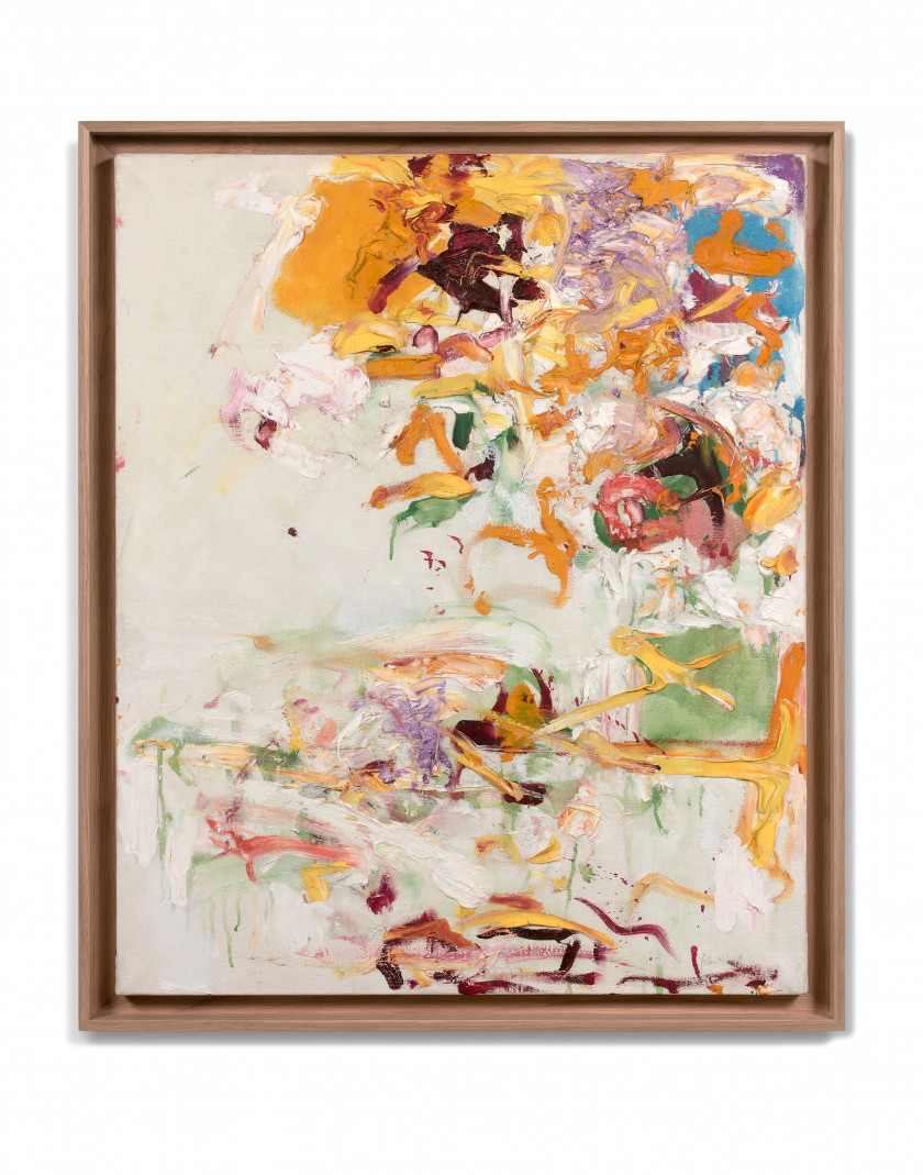 Joan MITCHELL (1925 - 1992) UNTITLED - circa 1969 Huile sur toile