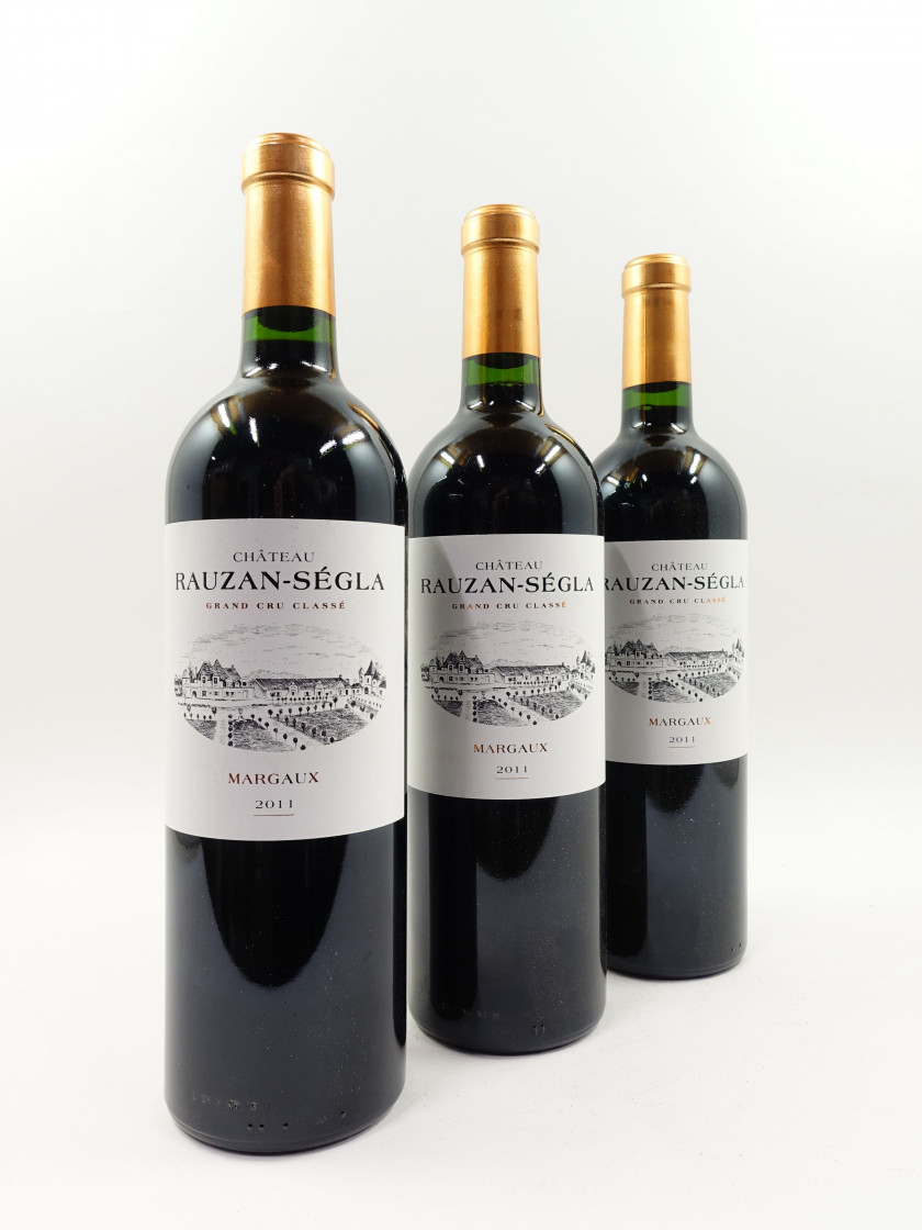 8 bouteilles CHÂTEAU RAUZAN SEGLA 2011 2è GC Margaux
