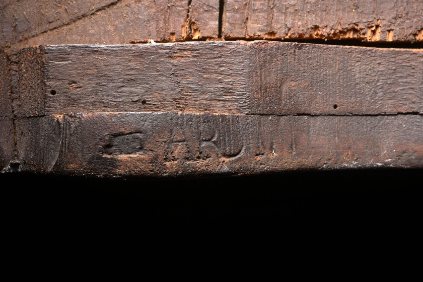 TABLE À ÉCRIRE D'ÉPOQUE LOUIS XV Estampille d'André-Antoine Lardin
