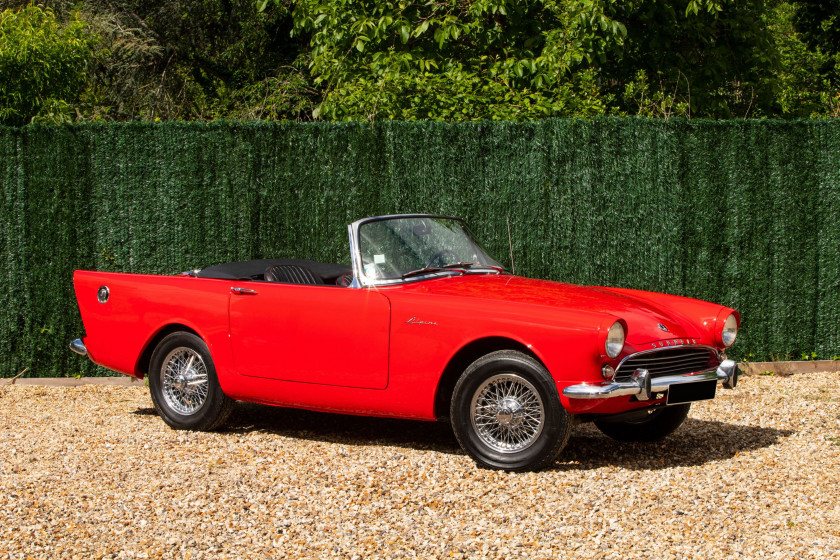 1963 Sunbeam Alpine Séries II Roadster  No reserve