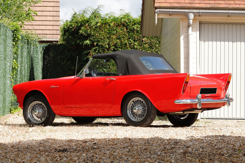 1963 Sunbeam Alpine Séries II Roadster  No reserve