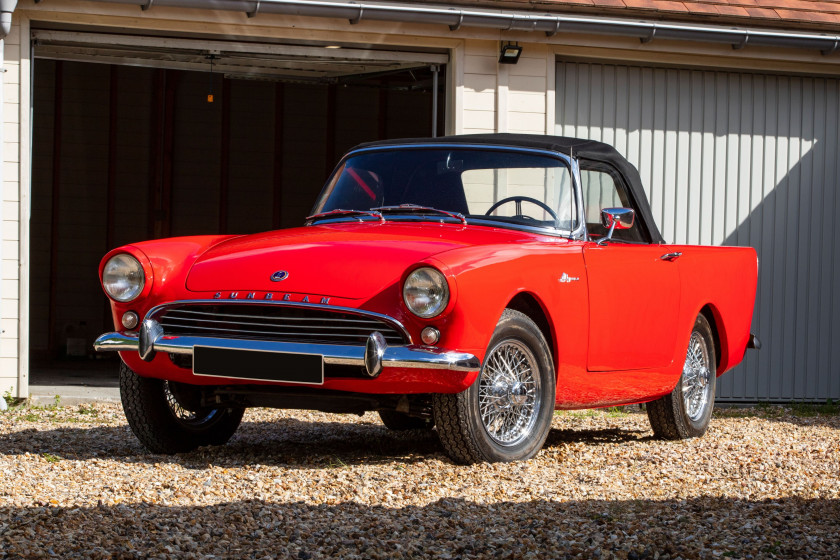 1963 Sunbeam Alpine Séries II Roadster  No reserve