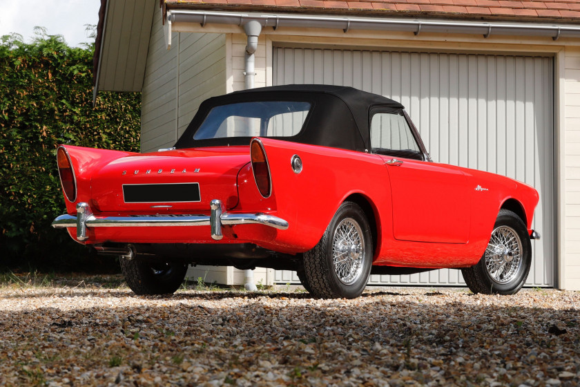 1963 Sunbeam Alpine Séries II Roadster  No reserve