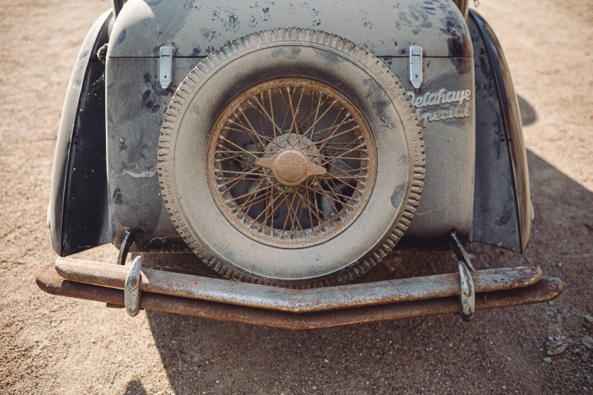 1938 Delahaye 135 MS Coach par Guilloré  No reserve